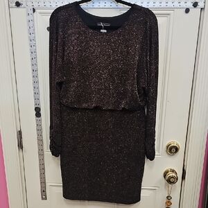 Sparkling, Elegant, Vintage, Black, Long Sleeve, Stretchy, Wedding, Travel, Girl